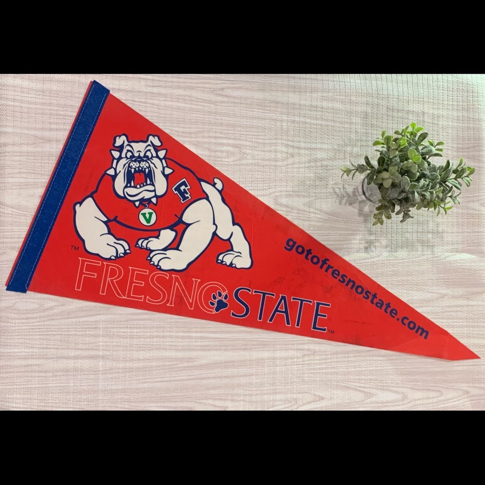 Fresno State Bulldogs Pennant Flag